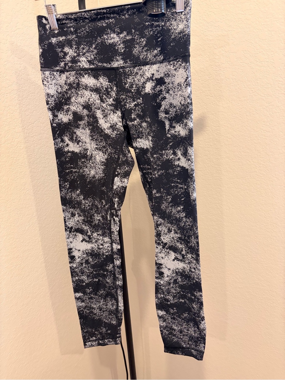 lululemon athletica Black & White Printed Leggings